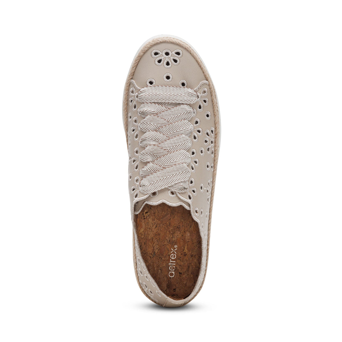 Charlotte Lace-Up Sneaker - Tan