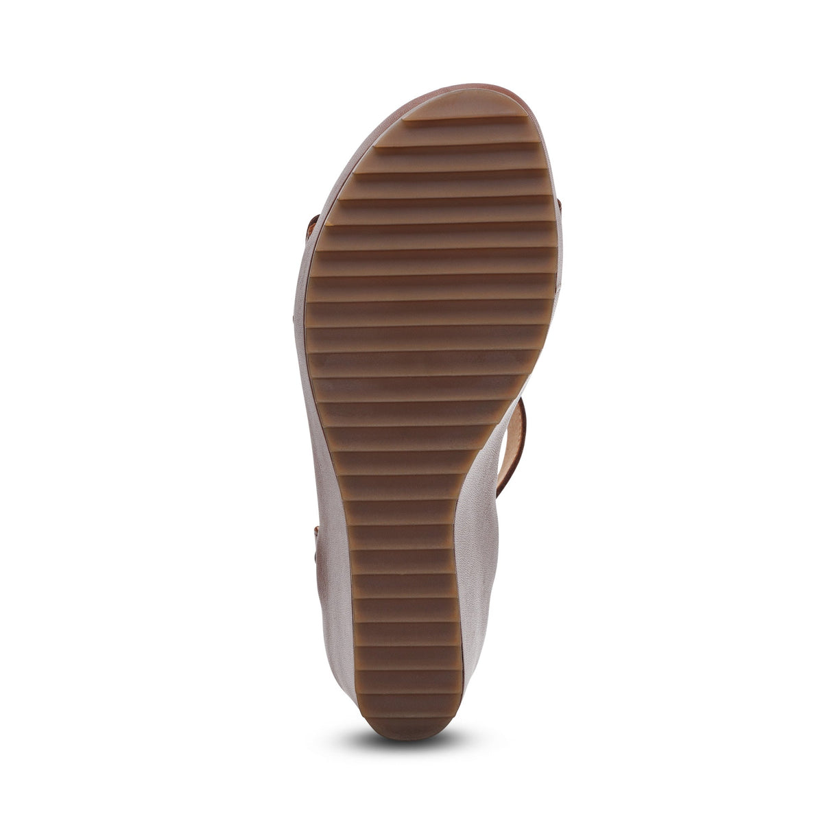 Andrea Quarter Strap Wedge  - Walnut