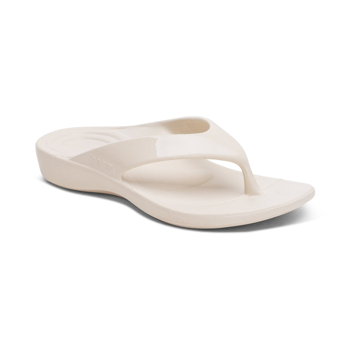 Maui Orthotic Women's Flips - Ivory Gloss