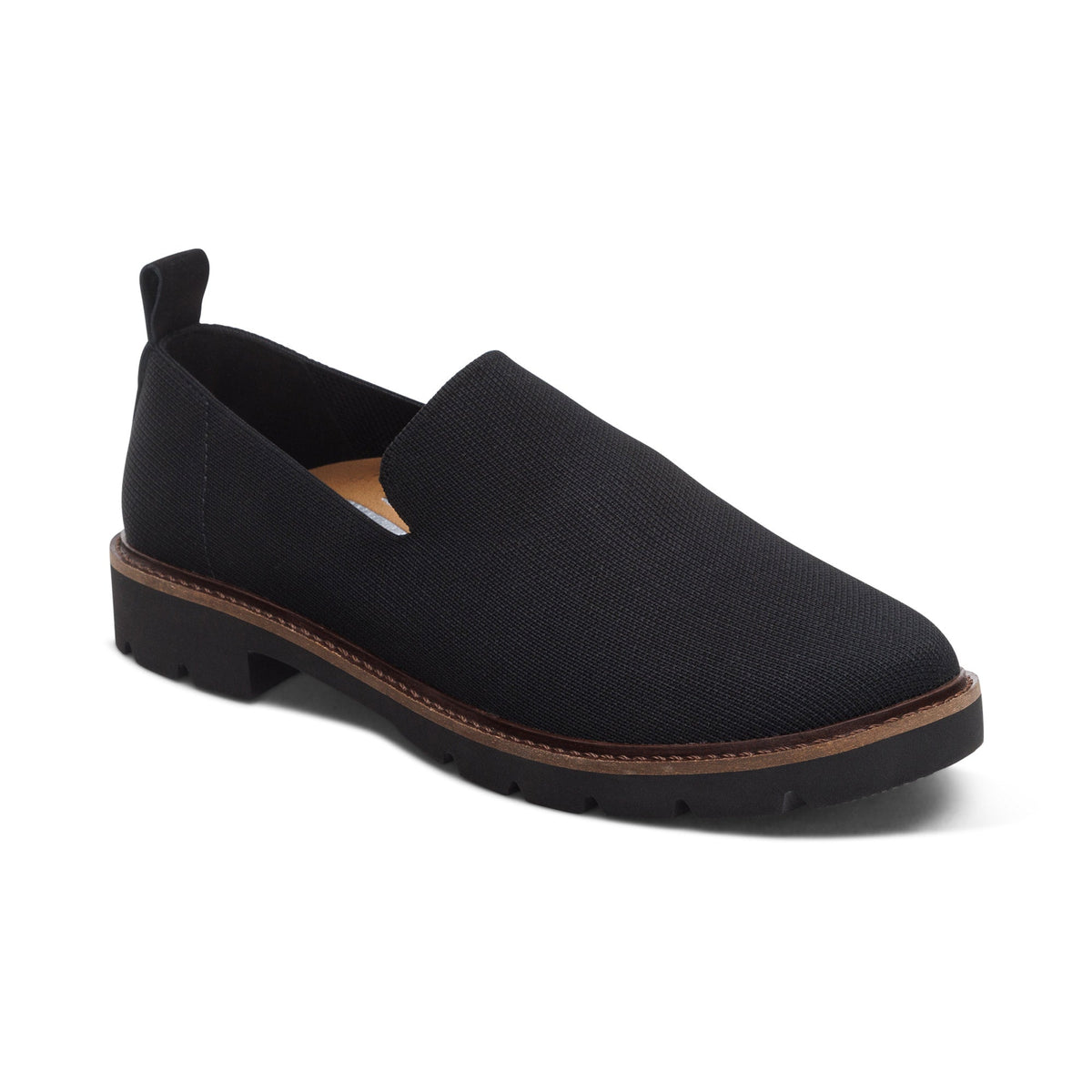 Chloe Slip-On Loafer - Black