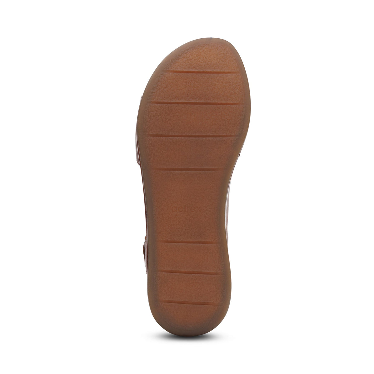Ariel Adjustable Quarter Strap Wedge  - Dark Brown