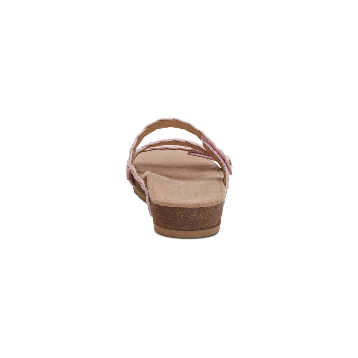 Josie Braided Slide - Rose