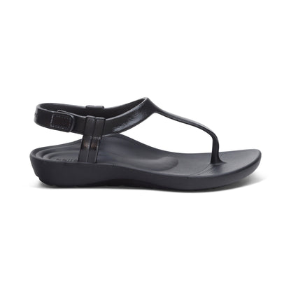 Skyler Thong Sandal - Black