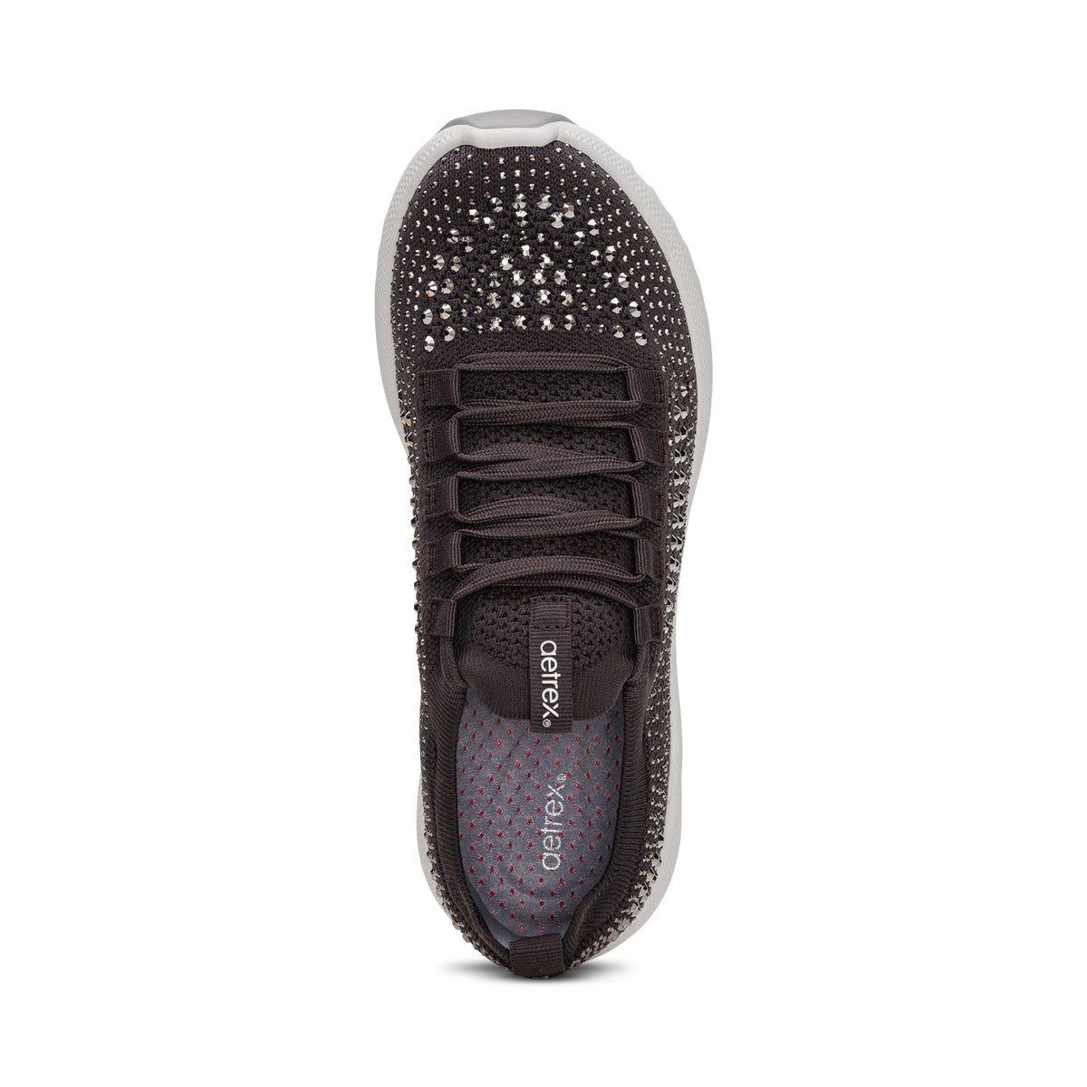 Carly Arch Support Sneaker - Pewter Sparkle