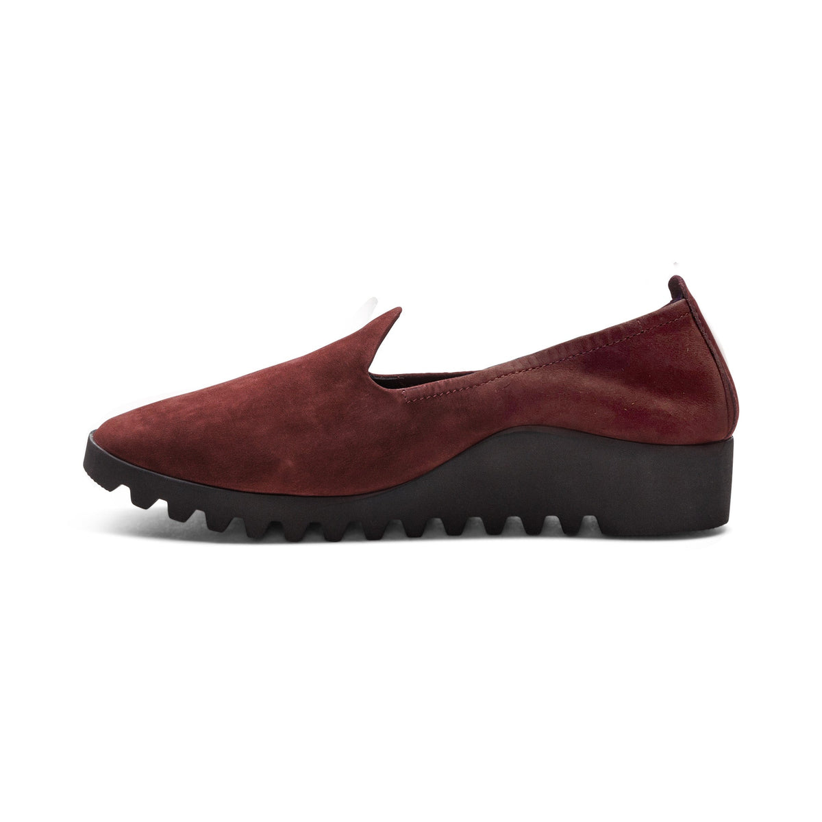 Liz Arch Support Slip-On - Burgundy