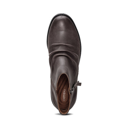 Mila Low Boot - Charcoal Grey