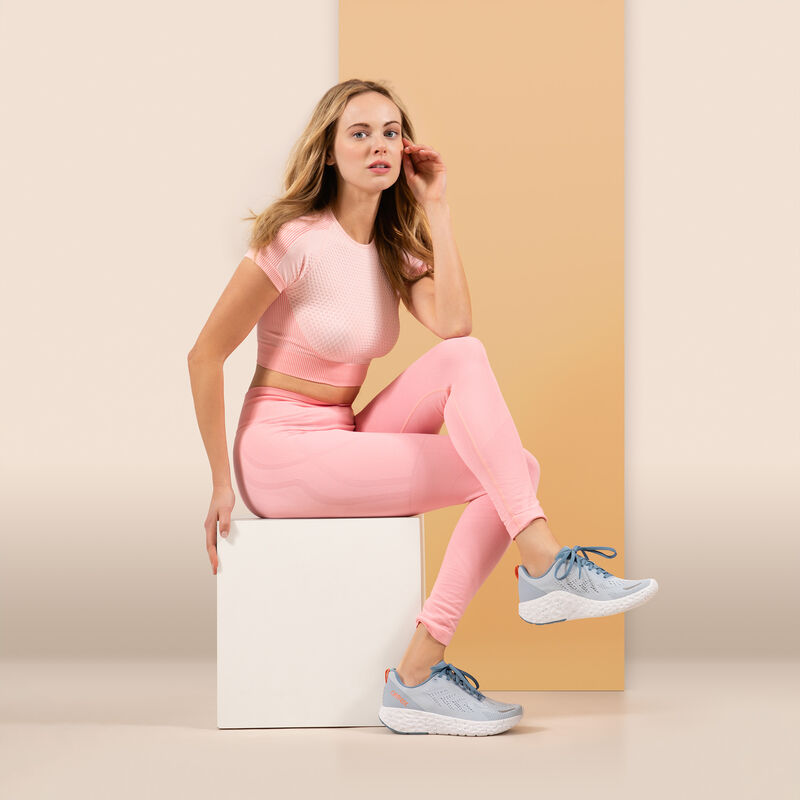 Danika Arch Support Sneaker - Light Blue