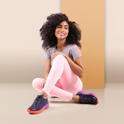 Danika Arch Support Sneaker - Navy Coral