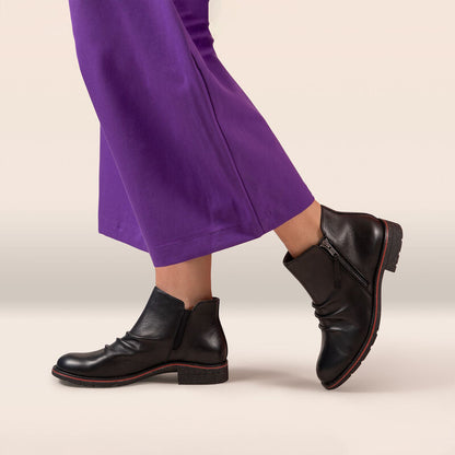 Mila Low Boot - Black