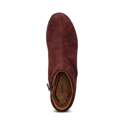 Zoey Slip-On Boot - Burgundy