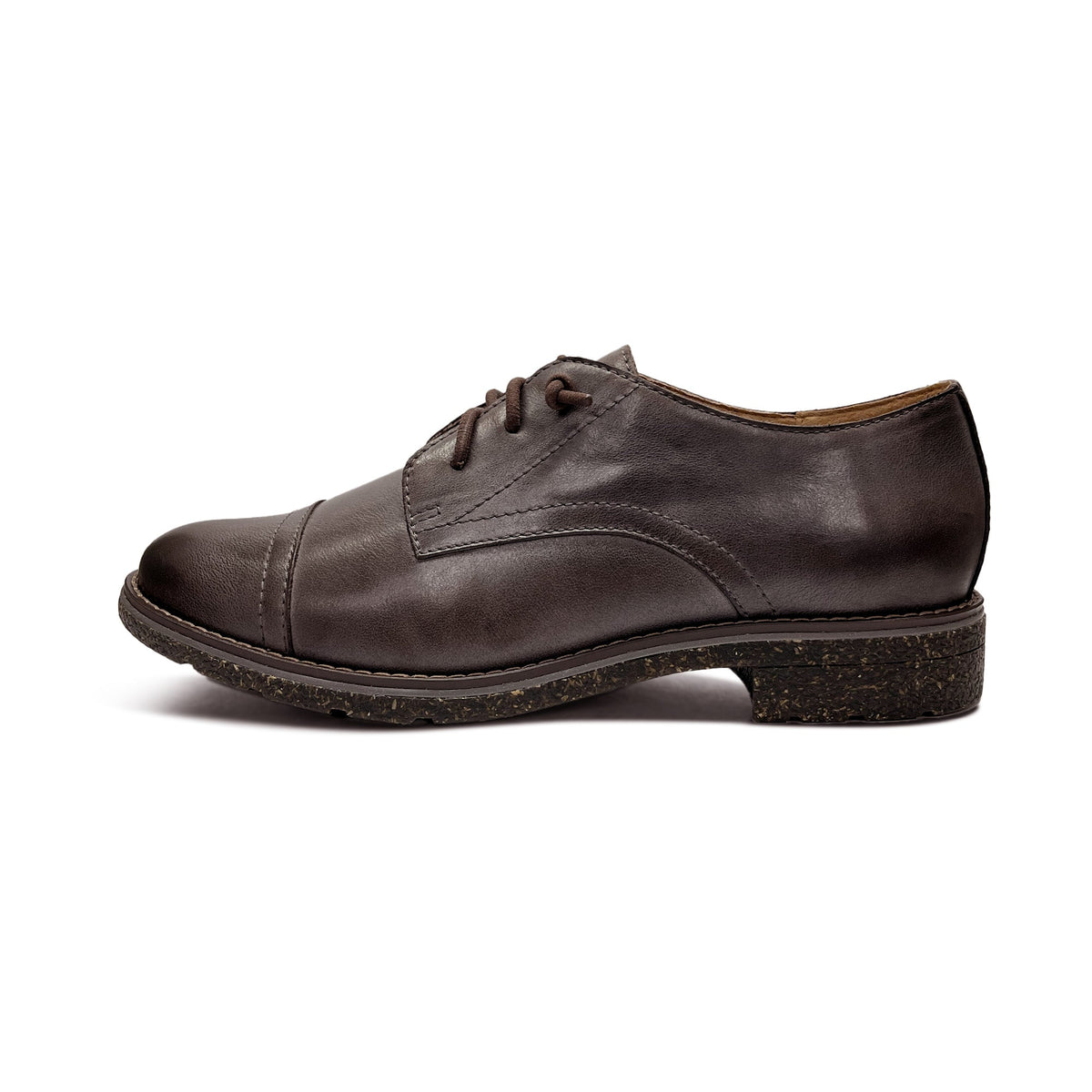 Gina Arch Support Oxford - Dark Brown