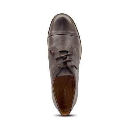 Gina Arch Support Oxford - Dark Brown