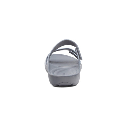 Kaia Two Band Slide - Pewter