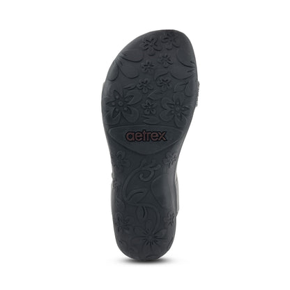 Maria Studded Quarter Strap - Jeweled Gunmetal