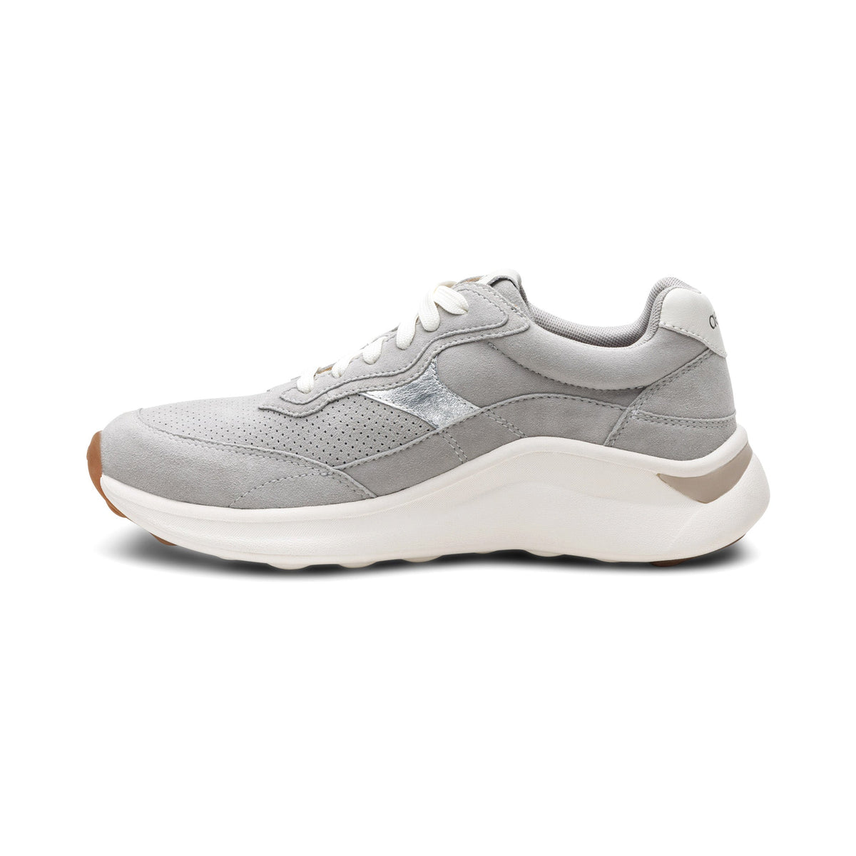 Emily Lace-Up Sneaker - Grey