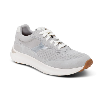Emily Lace-Up Sneaker - Grey