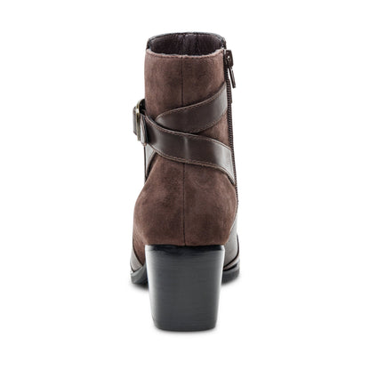 Rebecca Heel Boot - Dark Brown