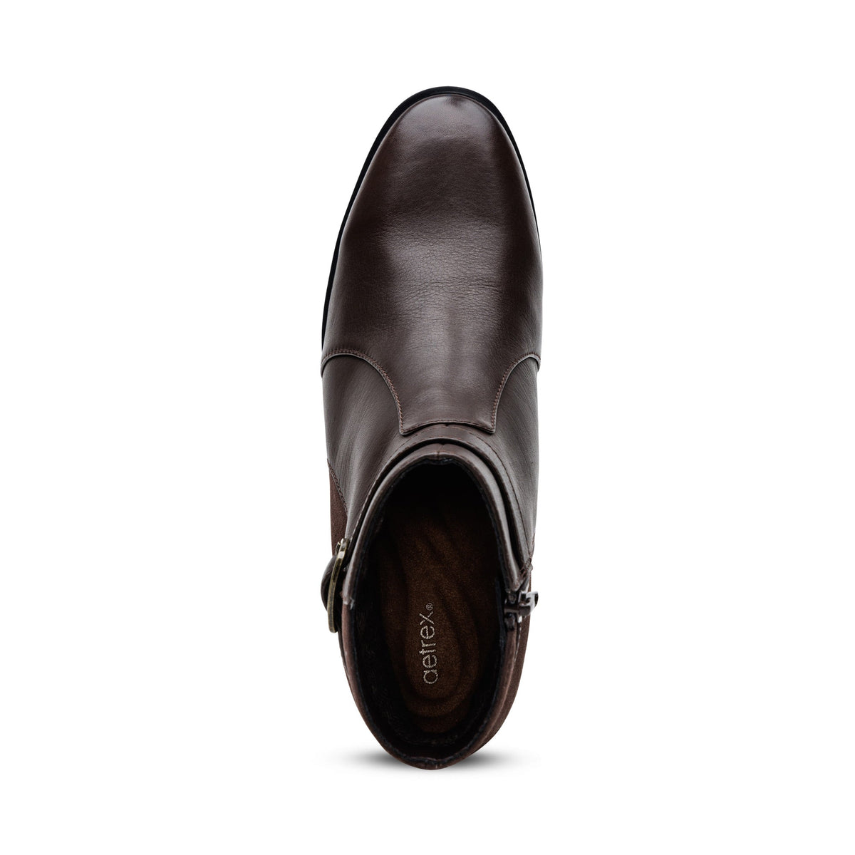 Rebecca Heel Boot - Dark Brown