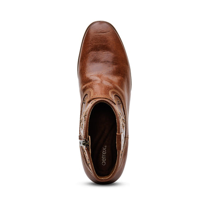 Reagan Ankle Boot - Cognac