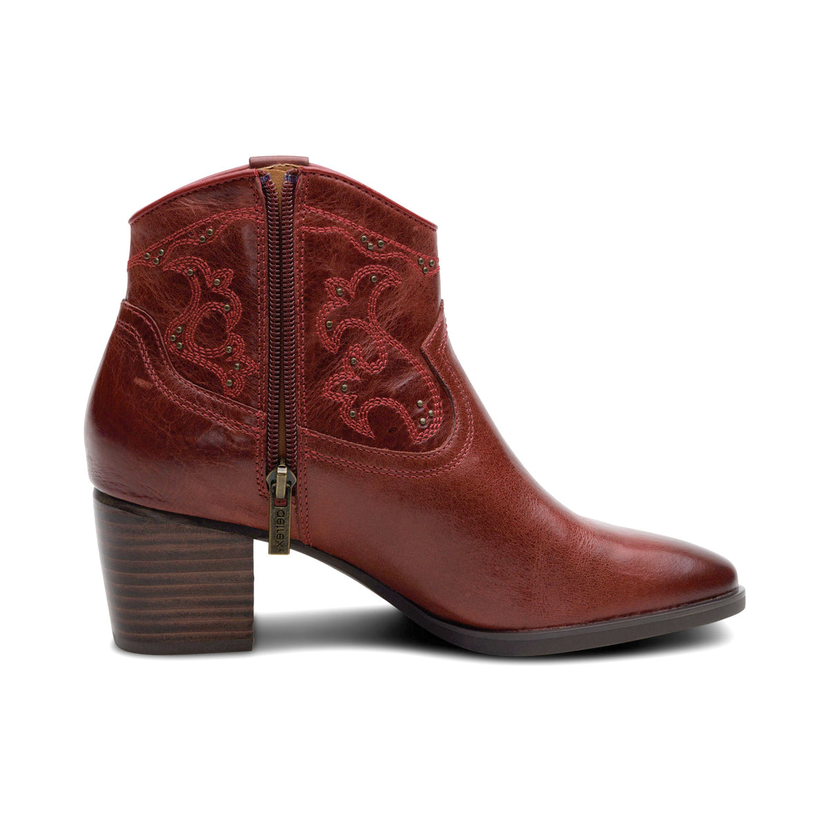 Reagan Ankle Boot - Red