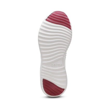 Carly Arch Support Sneaker - Wine Sparkle