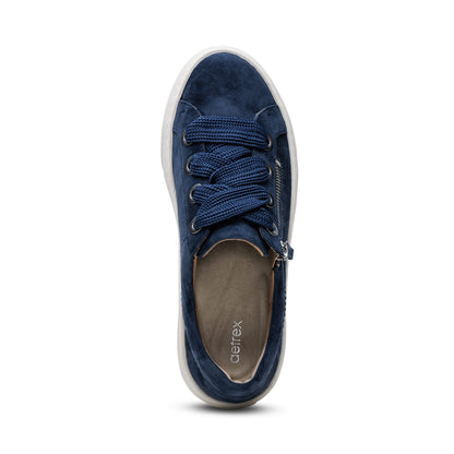 Aubrey Arch Support Platform Sneaker - Navy