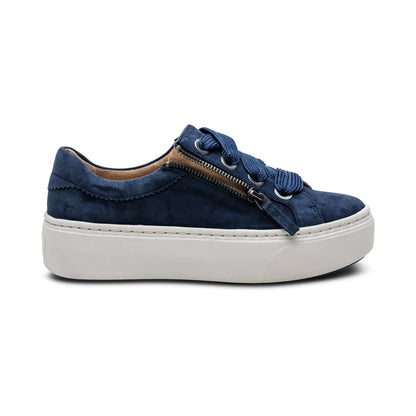 Aubrey Arch Support Platform Sneaker - Navy