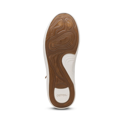 Leigh Arch Support Platform Sneaker - Tan