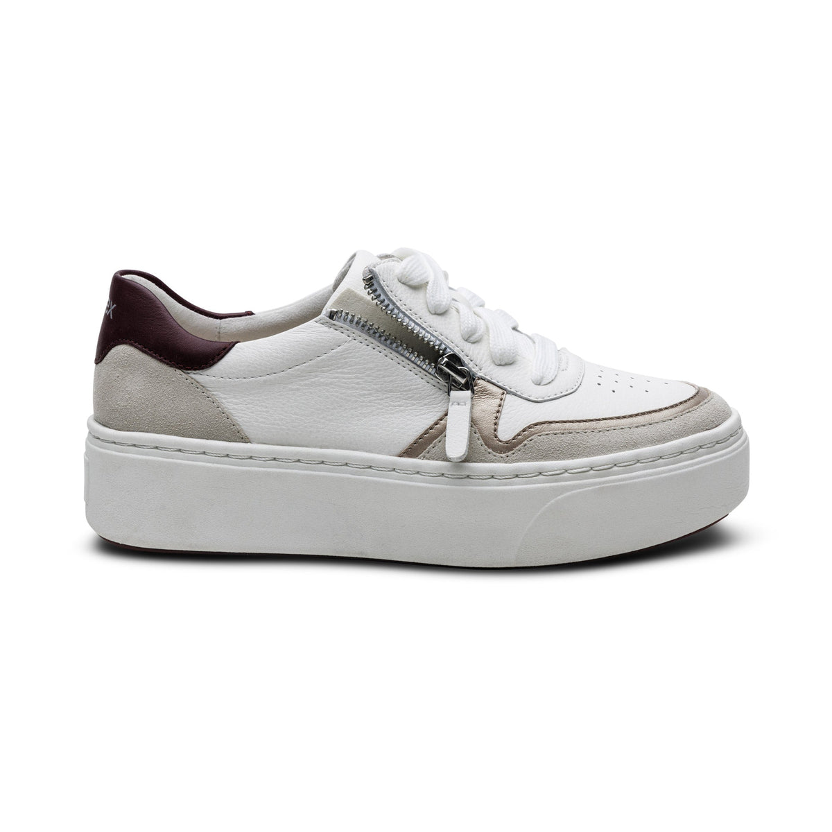 Leigh Arch Support Platform Sneaker - White