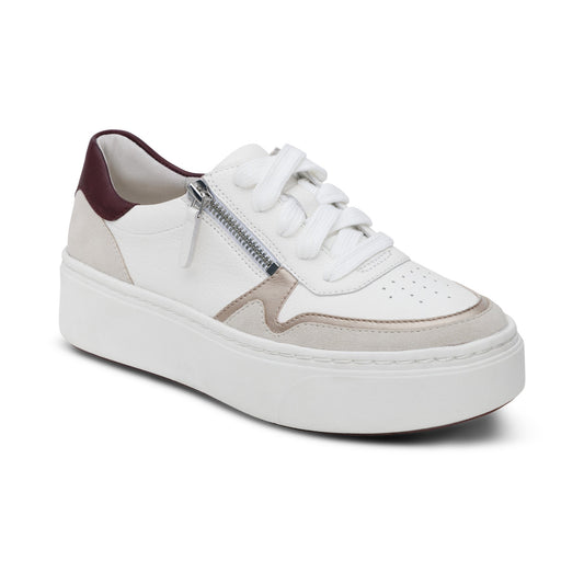Leigh Arch Support Platform Sneaker - White