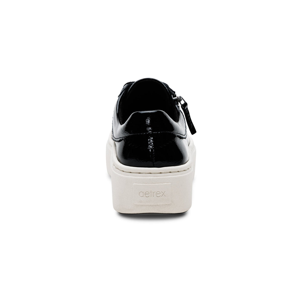 Aubrey Arch Support Platform Sneaker - Black Patent