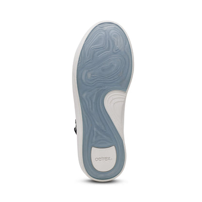 Gianna Arch Support Platform Sneaker - Black