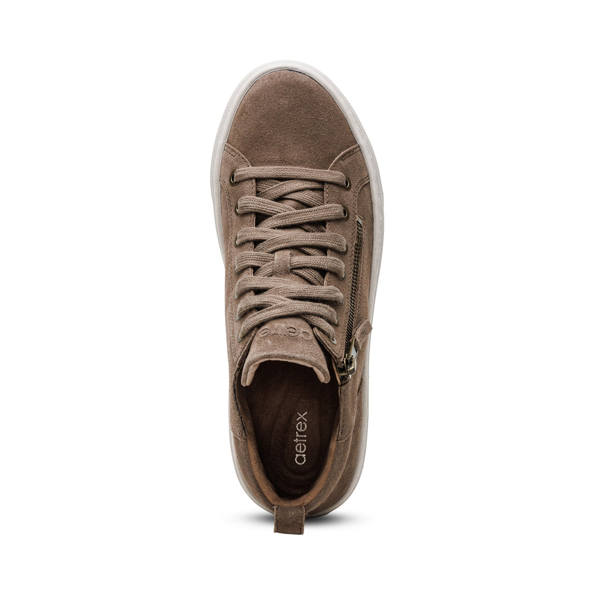 Gianna Arch Support Platform Sneaker - Taupe