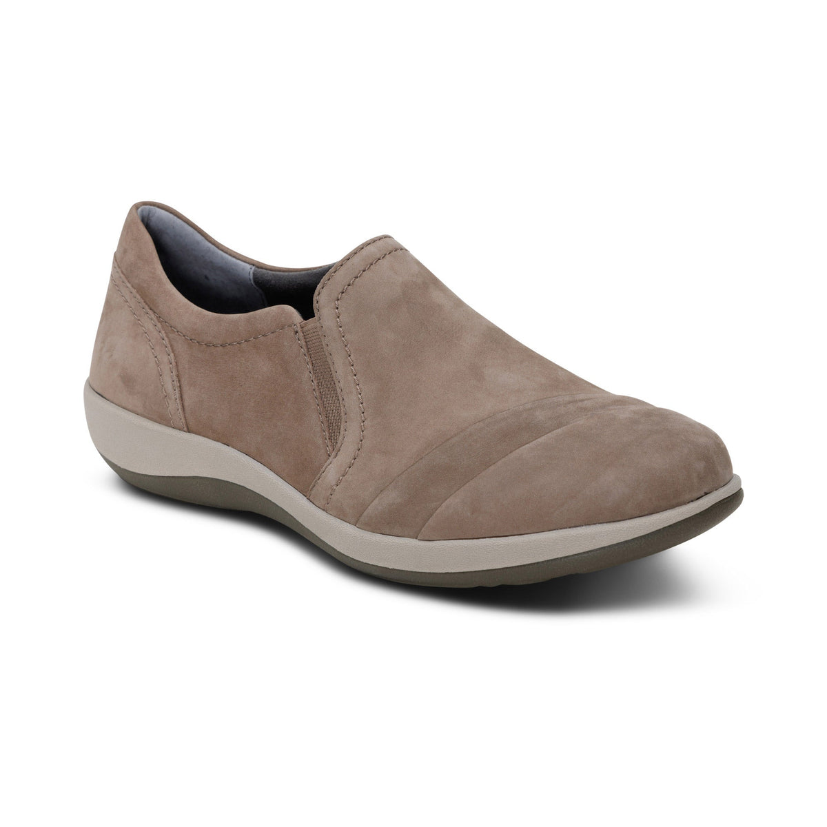 Helena Arch Support Slip-On - Warm Grey