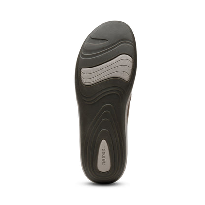 Helena Arch Support Slip-On - Warm Grey