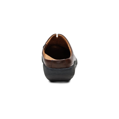 Ingrid Slip-On Clog - Dark Brown