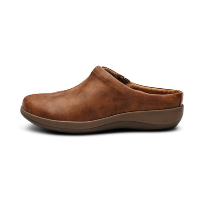 Ingrid Slip-On Clog - Cognac