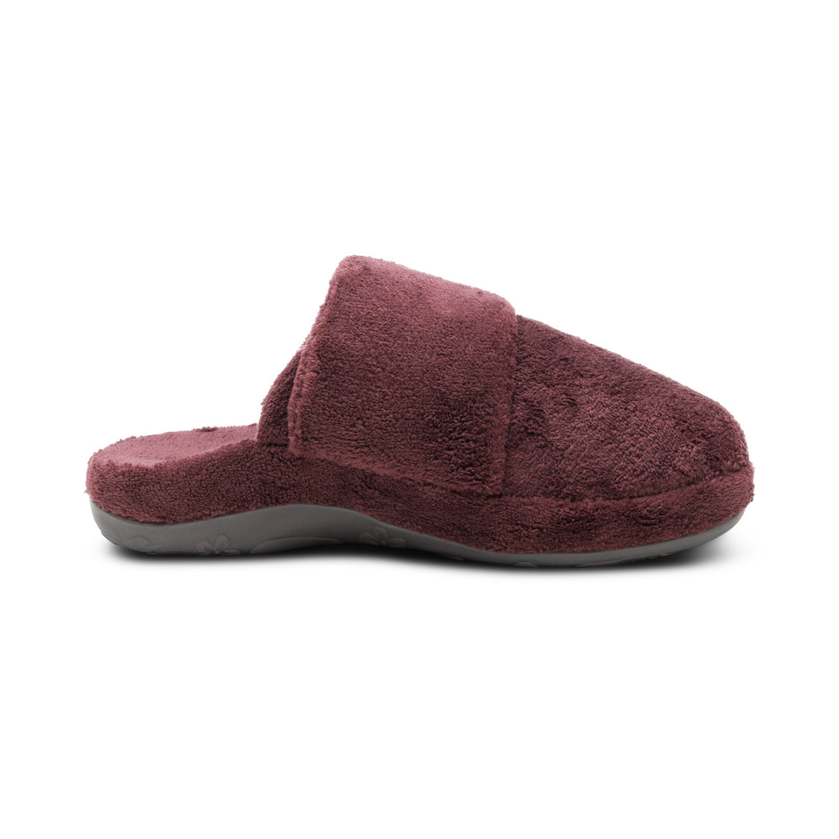 Mandy Closed Toe Slipper - Wine