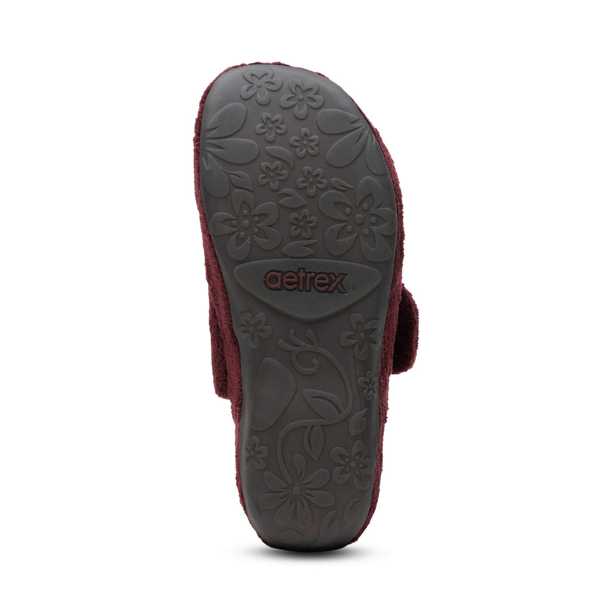 Mandy Closed Toe Slipper - Wine