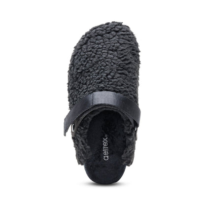 Millie Arch Support Slipper - Black