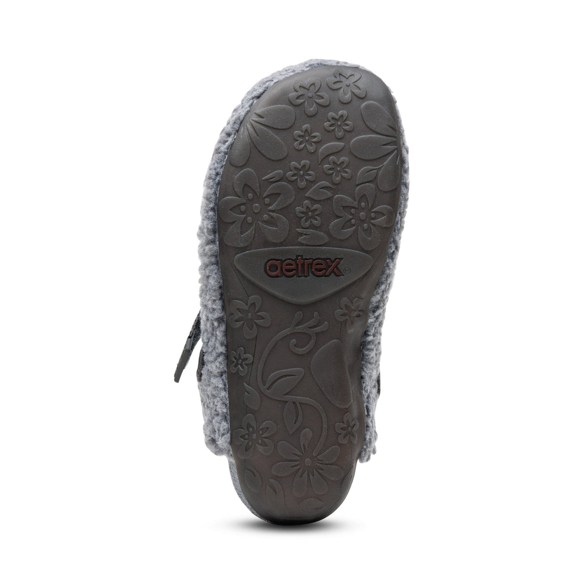 Millie Arch Support Slipper - Charcoal