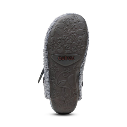 Millie Arch Support Slipper - Charcoal