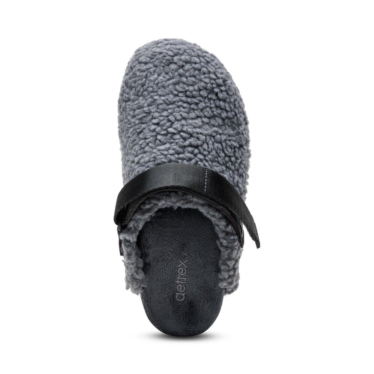 Millie Arch Support Slipper - Charcoal