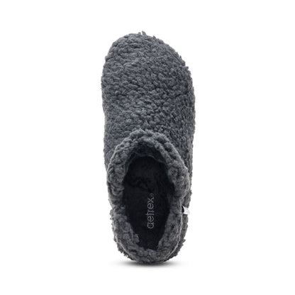 Malina Arch Support Slipper - Black