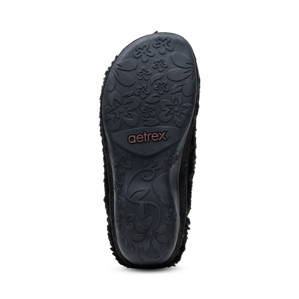 Malina Arch Support Slipper - Black