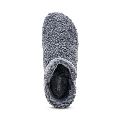 Malina Arch Support Slipper - Charcoal