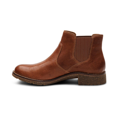 Kaylee Arch Support Chelsea Boot - Cognac