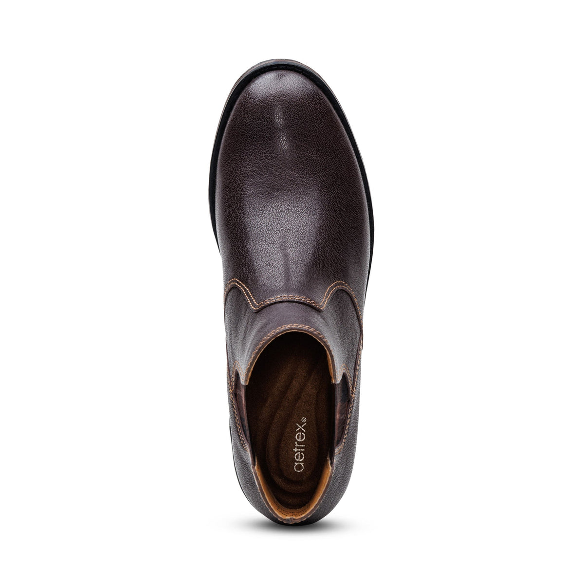 Kaylee Arch Support Chelsea Boot - Dark Brown