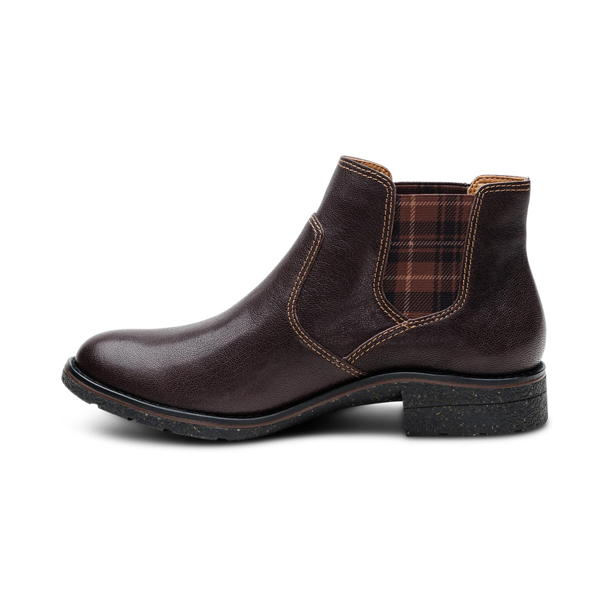 Kaylee Arch Support Chelsea Boot - Dark Brown