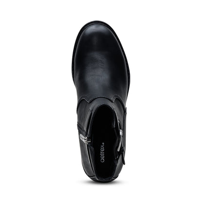 Layla Side Zip Boot - Black